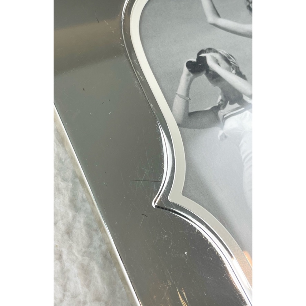 AARON BROTHERS • Silver/White Victoria 5x7 Milano Series Photo Frame - Picture 7 of 11